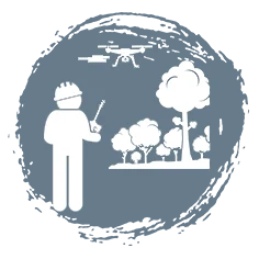 icone suivi de chantier par drone UTM marmande 47 langon agen bordeaux 33 toulouse 31 lot et garonne gironde gers landes charente pyrenees atlantiques nouvelle aquitaine